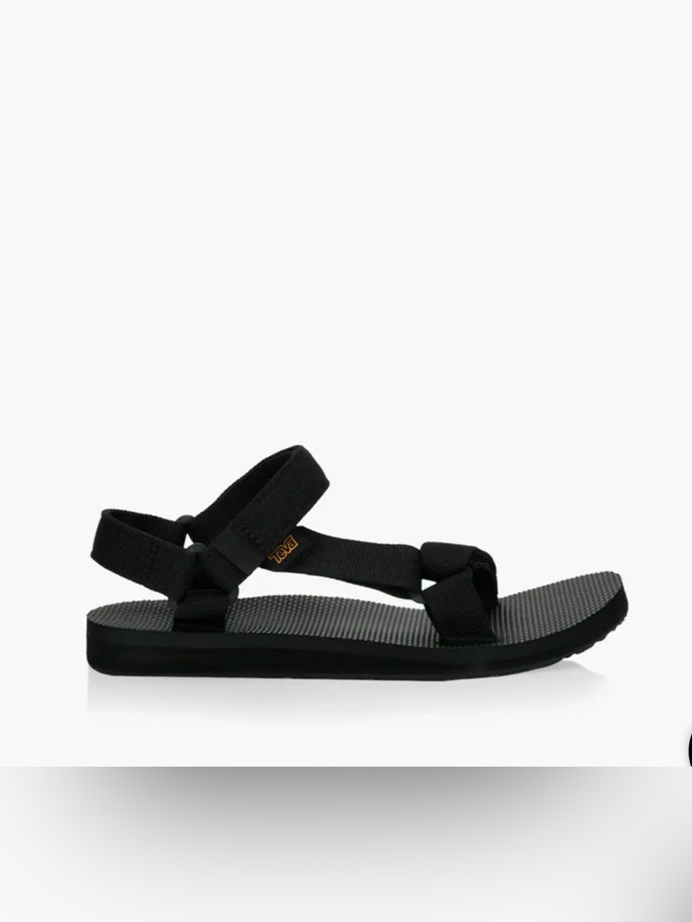 Teva Black Outdoor Webbing Sandal